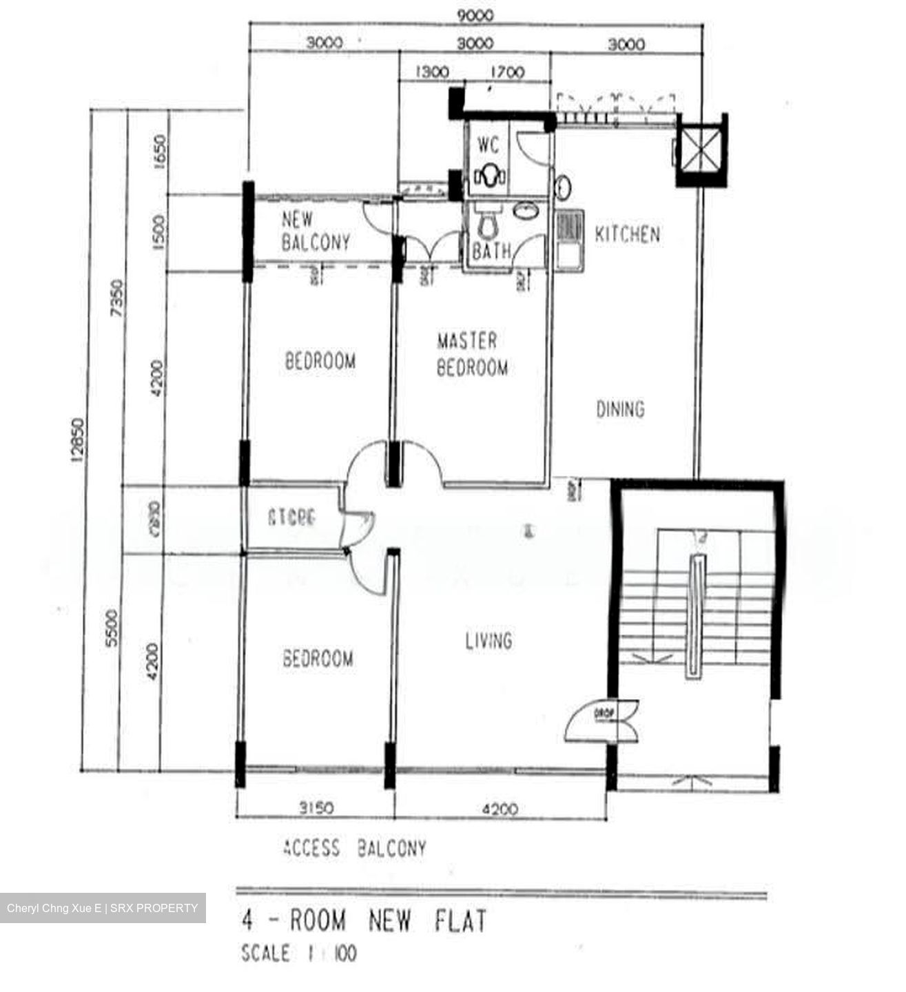 Blk 410 Commonwealth Avenue West (Clementi), HDB 4 Rooms #639742321